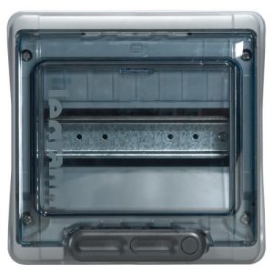 Plexo3 falonkívüli kiselosztó 1s 8m IP65