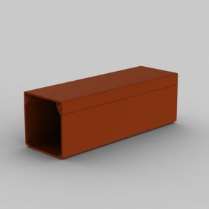 KOPOS KOLIN Mûa csatorna 40x40mm tetõvel SÖTÉT BARNA 2m/szál 20m/doboz