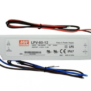 MEAN WELL LED TÁPEGYSÉG 12V/5A KÜLTÉRI 60 WATT