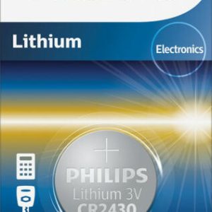 PHILIPS LITHIUM CR2430 3V 1DB