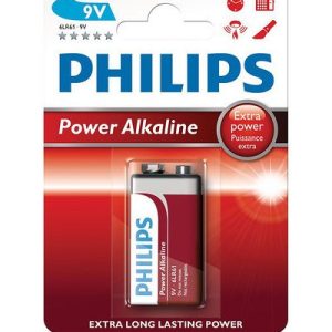 PHILIPS POWER ALKALINE 9V 1DB