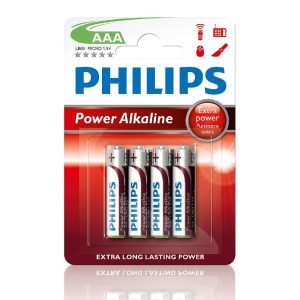 PHILIPS POWER ALKALINE AA 4DB