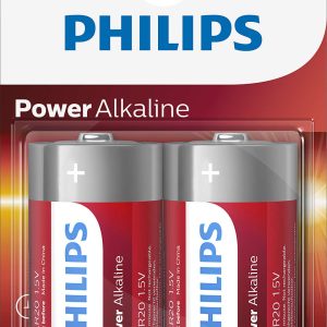 PHILIPS POWER ALKALINE D   2DB