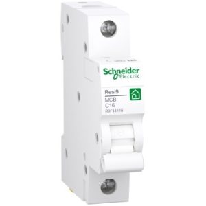 Kismegszakító 1C 16A 4,5kA RESI9 R9F14102 Schneider
